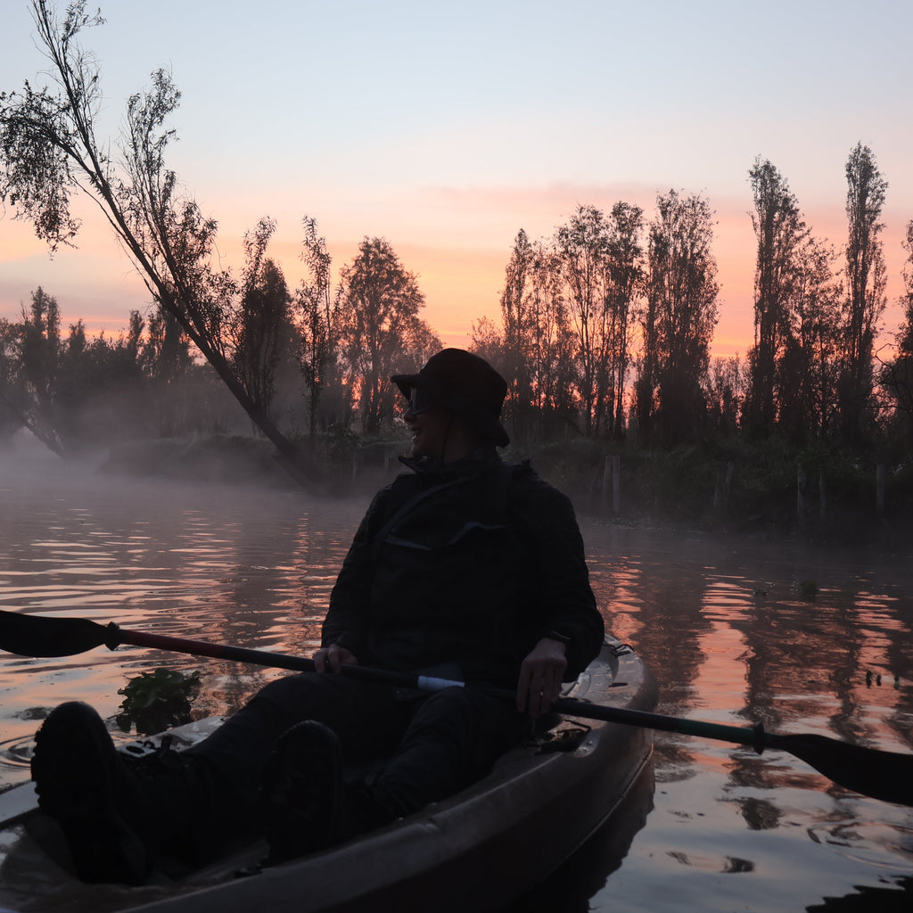 Kayak en Xochimilco - 18 de julio